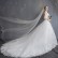Sen series light wedding dress tube top was thin Korean dream princess trailing super fairy bride knot wedding dress 2021 new