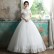 Wedding dress 2021 new Korean version of the bride wedding, shoulder-to-shoulder princess, simple and slim, thin and light winter