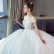 One-shoulder wedding dress 2021 new summer pregnant woman high waist slim princess bride wedding wedding dress Qidi female