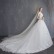 Sen series light wedding dress tube top was thin Korean dream princess trailing super fairy bride knot wedding dress 2021 new
