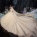 Starry sky main wedding dress with big trailing tail 2021 new temperament bride one shoulder Sen system super fairy dream French light and thin