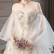 Wedding dress 2021 new spring and summer high waist covering pregnant belly large size covering fat mm thin bride one-shoulder tail wedding dress