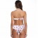 Hot selling European and American hot models cherry print three-point bikini sexy small chest open back swimsuit women in stock