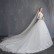 Sen series light wedding dress tube top was thin Korean dream princess trailing super fairy bride knot wedding dress 2021 new