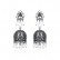 Earrings European and American Fashion Pearl Women's Earrings Retro Palace Banquet Temperament Earrings Earrings