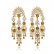 Earrings Korean style atmospheric fashion zircon earrings exaggerated big earrings star temperament
