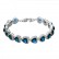 Love 6*6 Valentine's Day Pavé Inlaid Hearts and Arrows Zircon Bracelet Gift