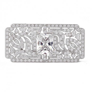 Love song brooch AAA zircon inlaid Korean jewelry women's brooch