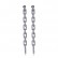 Title page earrings Korean style popular long tail simple chain earrings wholesale wholesale