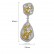 Qingge Manwu Earrings AAA Zircon Inlaid European and American Fashion Atmospheric Earrings Manufacturers Wholesale Gift Women