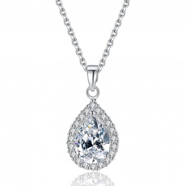 Amorous Temperament Korean AAA Zircon Pendant Jewelry Necklace Ladies Factory Wholesale