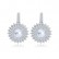 Copper Inlaid 3A Zircon Fashion Pearl Women's Earrings Wholesale Gifts