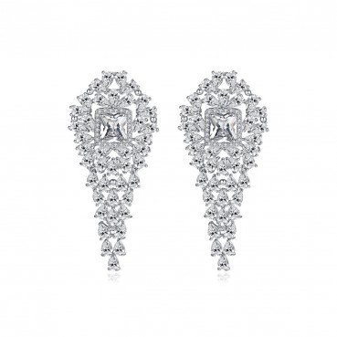 European and American fashion AAA zircon earrings fashion jewelry gifts for girlfriend