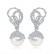 Pearl earrings, copper inlaid 3A zircon, Korean simple style earrings, wholesale small jewelry