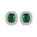 Stud Earrings Simple Korean Fashion Earrings Zircon Inlaid Female Earring Jewelry Gifts for Girlfriend