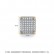 Earrings European and American fashion copper inlaid zirconium square ladies earrings earrings manufacturers wholesale supply