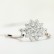Flower charm bracelet, copper inlaid with 3A zircon, fashion Korean bracelet bracelet wholesale, factory wholesale, female