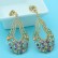 Xiyue earrings new style copper inlaid zircon European and American atmosphere fashion banquet women's earrings wholesale