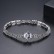 Huan Shan fashion copper inlaid zircon bracelet Korean version of real gold plating women's bracelet