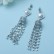 Amorous AAA diamond-studded zircon natural pearl steamed bun beads 10-10.5mm European and American earrings