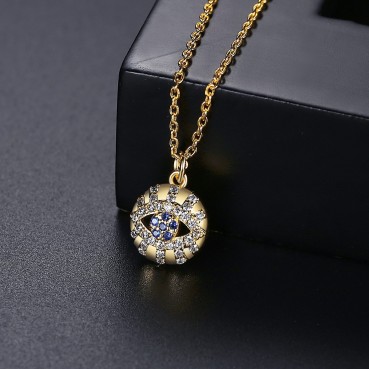 Autumn Eyes Korean version of the new gold women's necklace, personality fashion temperament clavicle chain