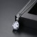 Women's new AAA zircon water drop necklace Korean style explosive fashion copper inlaid zircon factory wholesale