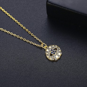 Autumn Eyes Korean version of the new gold women's necklace, personality fashion temperament clavicle chain