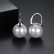 Personalized new female copper inlaid pearl earrings fashion temperament earrings