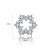 Snow White Earrings Korean Style Zircon Fashion Simple Women's Small Earrings Small Jewelry