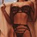 European and American hot-selling women's comfortable soft lace eyelashes three-piece underwear