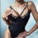 Hot spring and summer new women's sexy lace lace stitching sexy one-piece suit