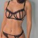 New European hot-selling sexy women's lace stitching sexy chest and hip set underwear