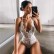 Spring and summer new BODYSUITS sexy women's lace jumpsuit