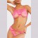 Women's lace sexy see-through lingerie set