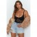 Supply new women's sexy lingerie lace base fashion bodysuit