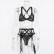 New product sexy sexy lace women's split sexy lingerie three sets