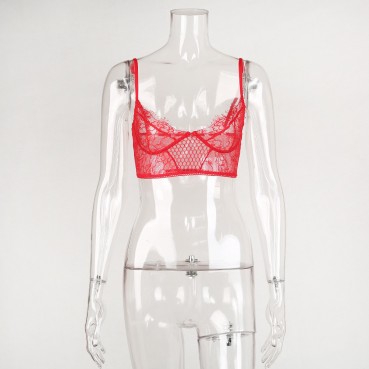 Exclusively for the hot summer women's new style shoulder strap hollow navel lace vest