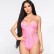 Hot spring and summer new women's sexy lace lace stitching sexy one-piece suit