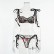 European and American new style women's see-through lace mesh embroidered bandage bra underwear set