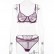 Explosive European and American summer new hot-selling lace and eyelash underwear set