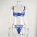 New sexy hollow sexy women's lace without steel ring gathered split suit