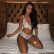 Women's deep V low-cut sexy lingerie, personalized cut lace hollow sexy suit