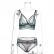 Hot new women's sexy lace lace stitching lingerie set in spring and summer