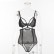Summer new products women's mesh mesh hollow stitching sexy lingerie one-piece