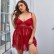 plus beauty2021 new large size lace women's casual nightdress wholesale