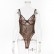The source of the new lace mesh stitching one-piece shapewear gathers ladies one-piece