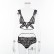 Women's deep V low-cut sexy lingerie, personalized cut lace hollow sexy suit