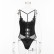 Explosive styles struck women's sexy fashion heavy craft lace embroidery stitching sexy one-piece