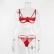 New sexy hollow sexy women's lace without steel ring gathered split suit