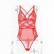 New women's flower embroidery lace stitching cross V-neck sexy one-piece